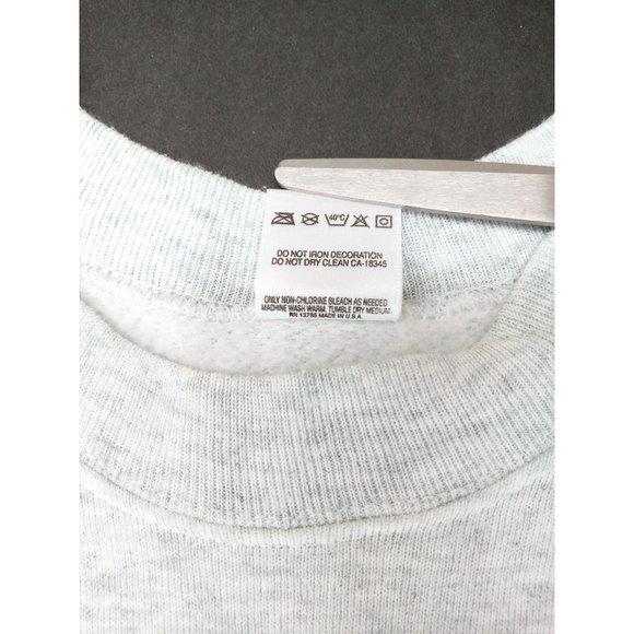 Vintage Tulsa State Fair Sweatshirt New Deadstock XL 1991 Carousel Horse Grey - Picture 9 of 11